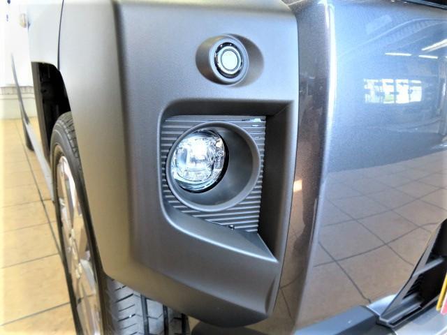 フォグランプで悪天候でも視界を確保