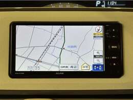 ナビ付きです。目的地を設定すれば、初めての場所でも簡単に行くことが出来ます。