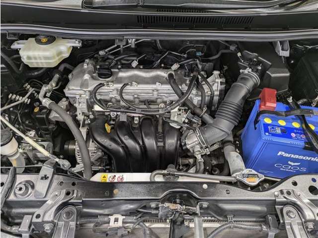 まるごとクリーニング実施済み。エンジンルームもピカピカです。