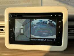【全周囲カメラ】真上から車を見たようにモニターで確認ができる。是非実際の車で体感してみてください。