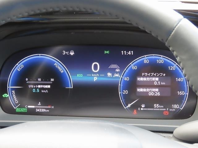 確認しやすいメーターパネルで運転をサポート！