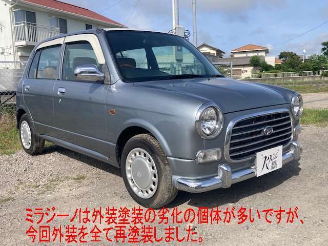 ジーノは塗装がヤレている個体が多いですが、今回出品にあたり外装を再塗装しましたのでピカピカです。