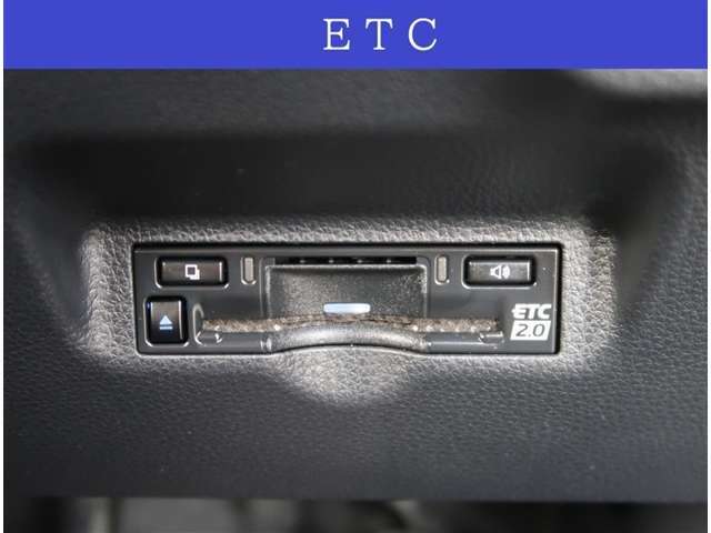 【ETC】純正ビルトインタイプのETC2.0です。専用設計になりますのでデザインもスッキリです。