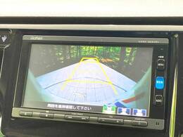 【バックカメラ】駐車時に後方がリアルタイム映像で確認できます。大型商業施設や立体駐車場での駐車時や、夜間のバック時に大活躍！運転スキルに関わらず、今や必須となった装備のひとつです！