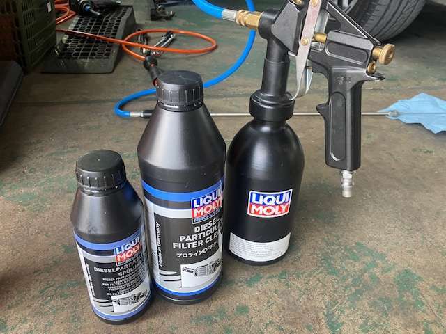 LIQUI MOLY 　DPFクリーナーにて洗浄済みです。