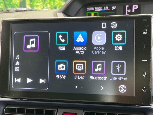 【ディスプレイオーディオ】お手持ちのスマートフォンとの連携で、ナビや音楽再生など各種アプリを使用可能。スマホに近い感覚でお使いいただけます♪