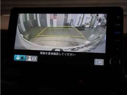 【バックカメラ】後退時も安心。リバース連動で画面が切り替わるのでとっても便利。