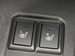 【シートヒーター】寒い日に重宝するシートヒーター！エアコンより早く温まってくれるので寒がりの人も安心ですね♪エアコンの温風は乾燥するから苦手、という方にもをおすすめです。