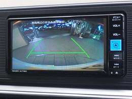 バックガイドモニターで、後方を確認しながら安心して駐車することができます。運転初心者も熟練者も必須の機能ですよ！