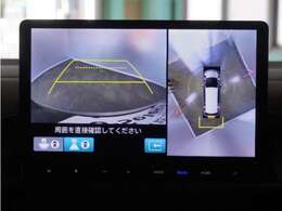 ◆全周囲カメラシステム◆運転席から見えにくい後方などをナビ画面で確認でき運転を支援するシステムです！