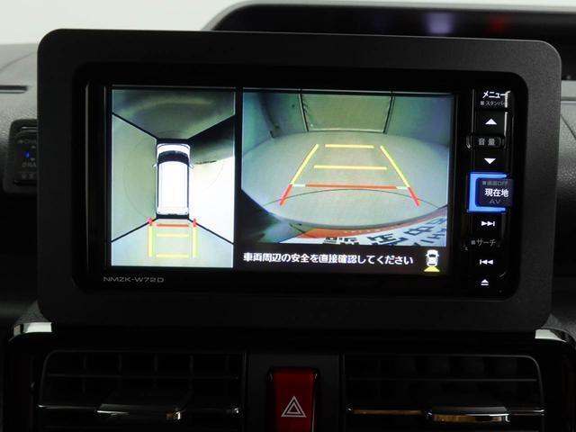 【パノラマモニター】上からの映像を表示。前後左右のカメラで合成し、運転席からの目視だけでは確認しにくい状況をリアルタイムで見晴らせます