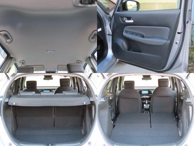 シートを倒せば、ラゲッジスペースがこんなにも広くなりますよ♪