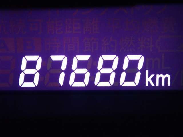 87680km走行