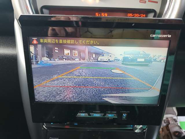 バックカメラ。