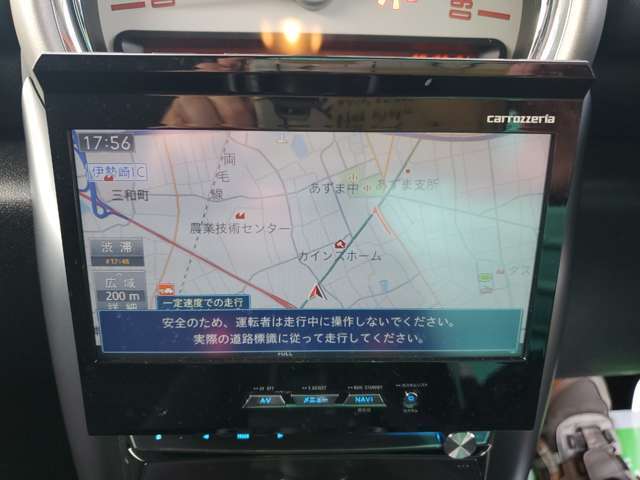 社外ナビ、TV。