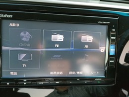 【純正ナビ】Honda純正のGathersナビがついています！Bluetoothも使えます♪