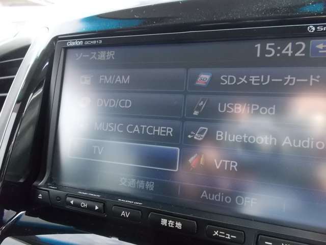 Bluetoothをはじめ各種のオーディオに対応