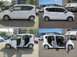 ☆ドアバイザー付き　雨の日もスムーズに空気の入れ替えができます！