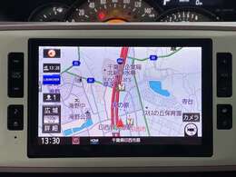 【カーナビ】ナビ利用時のマップ表示は見やすく、いつものドライブがグッと楽しくなります！