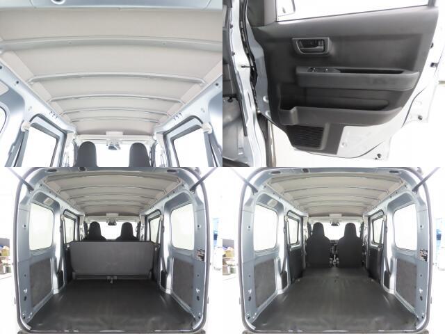 シートを倒せば、ラゲッジスペースがこんなにも広くなりますよ♪