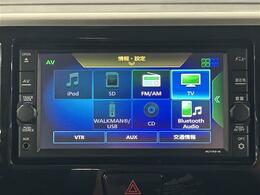 【純正ナビ】人気の純正ナビを装備。マップ表示も見やすく、操作性も◎。いつものドライブがグッと楽しくなります！