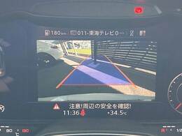 バックカメラがついておりますので駐車も楽々ですね！！