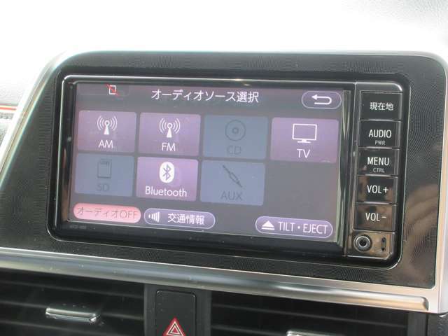 多彩なオーディオを装備しております。