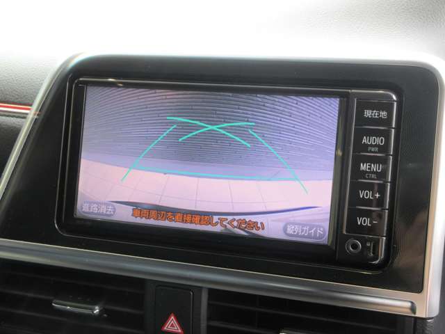 バックカメラで駐車が苦手な方でも安心です。