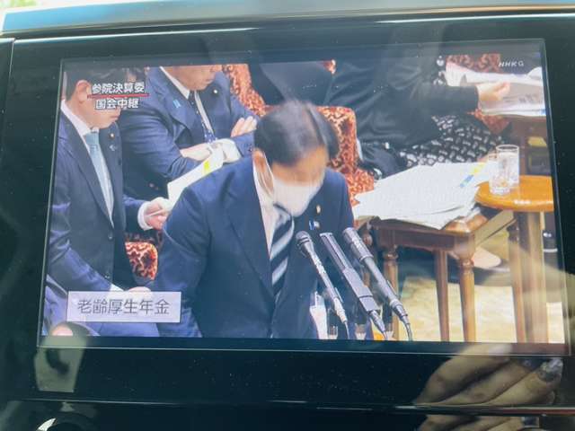 休憩時にはTV視聴も♪