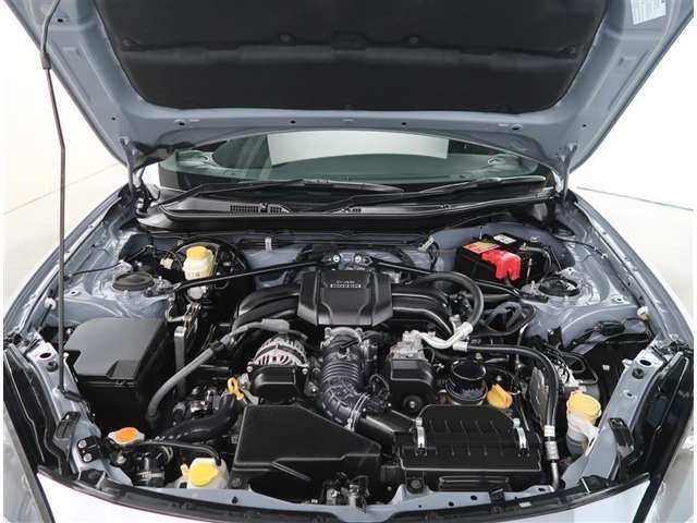 【エンジンルーム】当社専属のスタッフが専用の洗剤を用い手作業で汚れを落とし、さらに高圧スチームで洗浄しています。