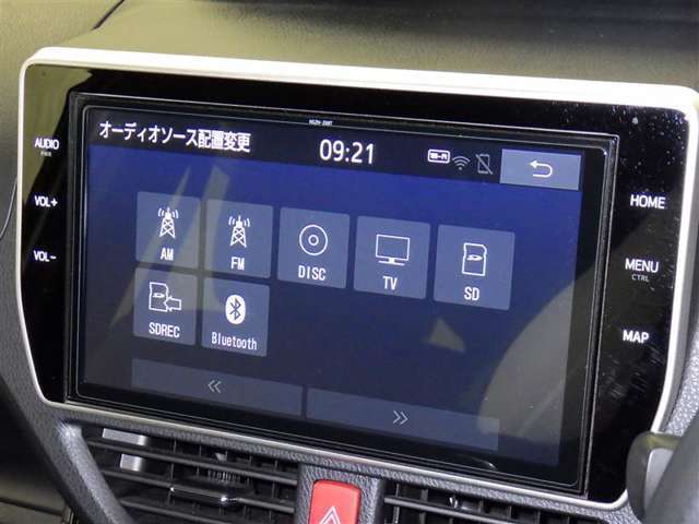 ブルートゥースオーディオ機能付です！お持ちの　i-Pоdなどで音楽を楽しめます。