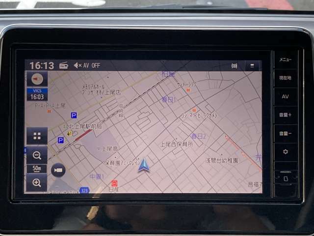 日産純正メモリーナビ付です