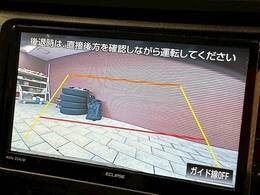 【バックカメラ】便利なバックカメラで安全確認もできます。駐車が苦手な方にもオススメな便利機能です。