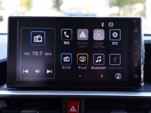 純正ディスプレイオーディオ（アンドロイドオート・アップルカープレイ）・Bluetooth接続可