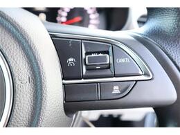 クルーズコントロール付きで高速でもらくらく！