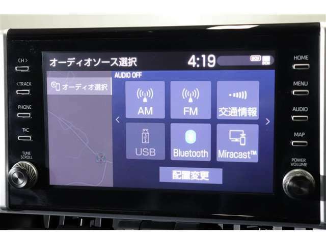 Bluetoothオーディオ対応しています。スマートフォンなどをカーオーディオへ無線で接続し、お気に入りの音楽を再生可能。