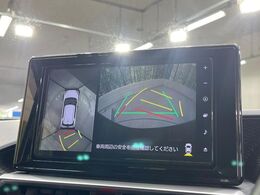 【パノラマモニター】専用のカメラにより、上から見下ろしたような視点で360度クルマの周囲を確認することができます☆縦列駐車や幅寄せ時に活躍してくれます♪