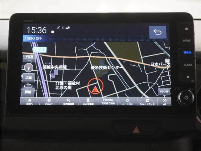 9インチホンダコネクトナビ(LXU-242NBi)＆バックカメラが装備されているので、普段の使い勝手もロングドライブも快適です。