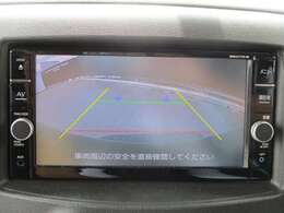 バックビューモニターの映像です。カメラがあると、駐車するときや後退時の安心感が違いますよね☆