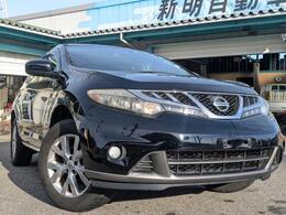 日産の上級SUVムラーノ！　4WD車！　後期モデル！　人気色のブラック！