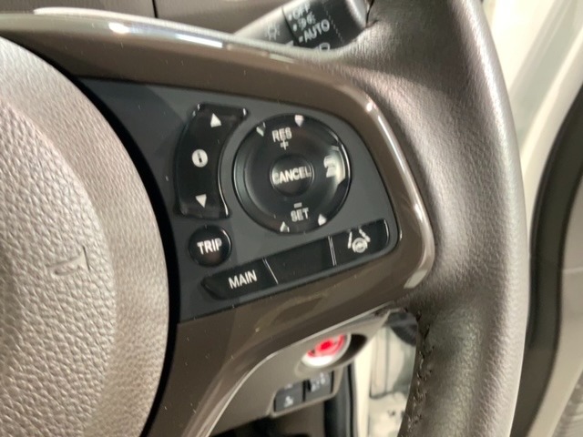 クルーズコントロールを装備しています。高速道路などで一定の速度で走ってくれるので運転が楽ですよ！速度を設定できますので、スピードの出しすぎにも注意できます。