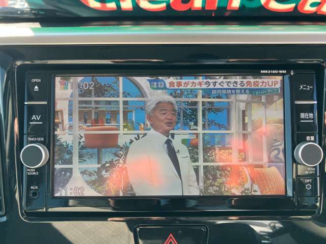 フルセグTV付きです。