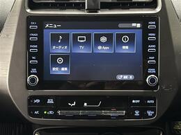 【ディスプレイオーディオ】スマホに接続すれば「Apple CarPlay」または「Android Auto」から、アプリのナビや電話・メッセージ・音楽などが利用できます！