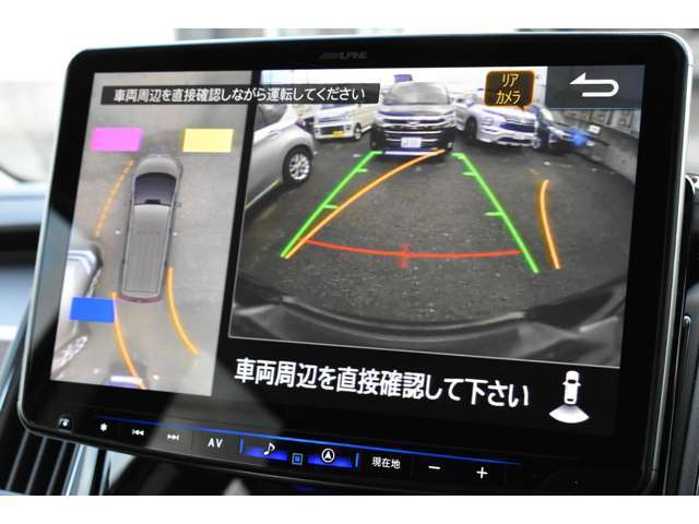 アラウンドモニターを装備！駐車の際、これがあれば運転に自信が無い方も安心です！一度使うと手放せない装備です！