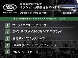 こちらの車両には表記のメーカーオプションが装備・装着されております。