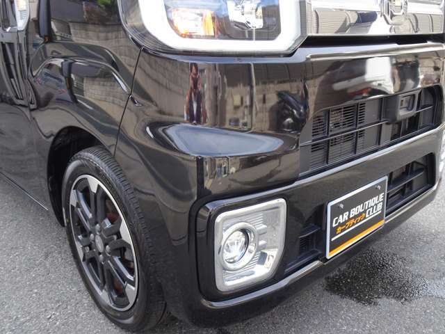 純正フォグランプもLEDで夜間走行も安心です