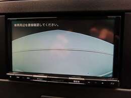 バックモニター付きですので、狭い駐車場でも安心ですね。