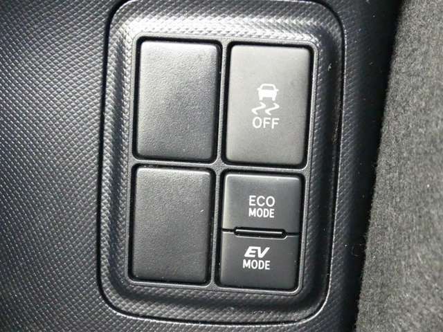 ECOモードとEVモードの切り替えができ、状況に応じた走りができます。
