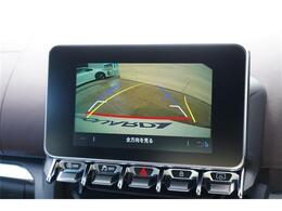バックカメラ装備☆後退操作時に車輌の後方状況がモニターで確認できるガイドライン付き☆パーキングセンサー（フロント・リア）も装備☆
