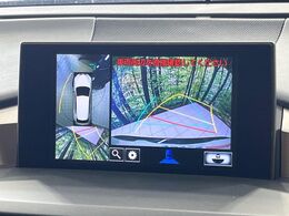 【パノラミックビューモニター】専用のカメラにより、上から見下ろしたような視点で360度クルマの周囲を確認することができます☆死角部分も確認しやすく、狭い場所での切り返しや駐車もスムーズに行えます。